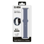 SBS BAND FOR APPLE WATCH 4 / 5 / 6 / 7 / SE (44 MM) M blue - Image 2