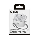 SBS TPU CASE AIRPODS PRO 2 (1st and 2nd Gen) transparent - Image 2