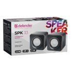 DEFENDER SPK-33 SPEAKERS 2.0 5W black - Image 2