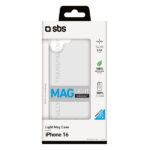 SBS LIGHT MAG IPHONE 16 transparent backcover - Image 2