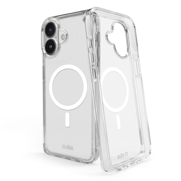 SBS LIGHT MAG IPHONE 16 PLUS transparent backcover SBS LIGHT MAG IPHONE 16 PLUS transparent backcover - Image 1