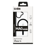 SBS MAG FRAME IPHONE 16 black backcover - Image 2