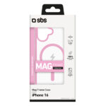 SBS MAG FRAME IPHONE 16 pink backcover - Image 2