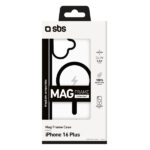 SBS MAG FRAME IPHONE 16 PLUS black backcover - Image 2