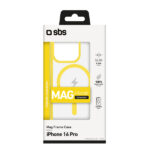 SBS MAG FRAME IPHONE 16 PRO yellow backcover - Image 2
