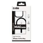 SBS MAG FRAME IPHONE 16 PRO MAX black backcover - Image 2