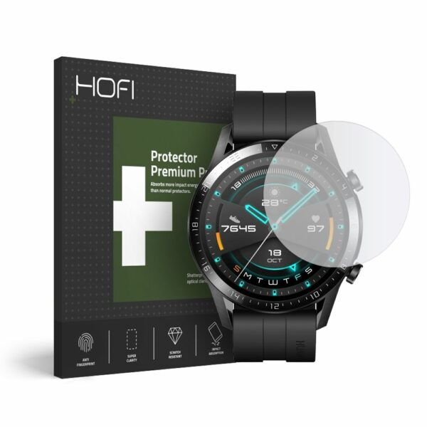 HOFI TEMPERED GLASS HUAWEI WATCH GT 2 46mm HOFI TEMPERED GLASS HUAWEI WATCH GT 2 46mm - Image 1