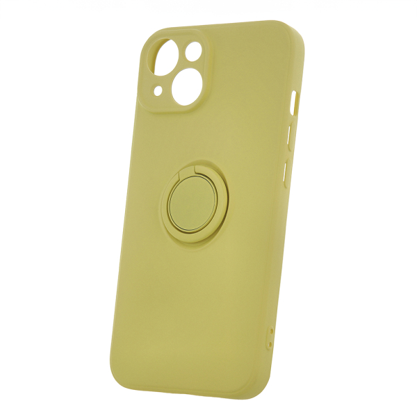 SENSO RING IPHONE 16 yellow backcover SENSO RING IPHONE 16 yellow backcover - Image 1