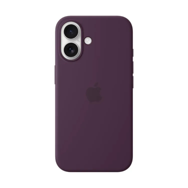 ORIGINAL APPLE SILICONE CASE MAGSAFE IPHONE 16 plum ORIGINAL APPLE SILICONE CASE MAGSAFE IPHONE 16 plum - Image 1