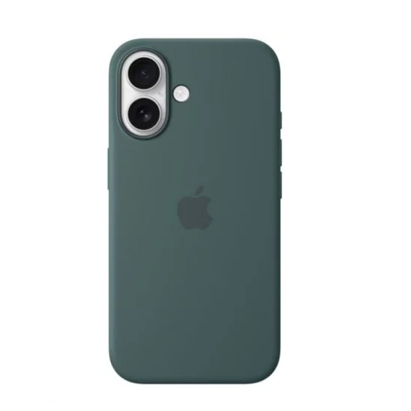 ORIGINAL APPLE SILICONE CASE MAGSAFE IPHONE 16 lake green ORIGINAL APPLE SILICONE CASE MAGSAFE IPHONE 16 lake green - Image 1