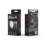 MAXLIFE TRAVEL CHARGER PD QC 20W + TYPE C to LIGHTNING DATA CABLE white - Image 2