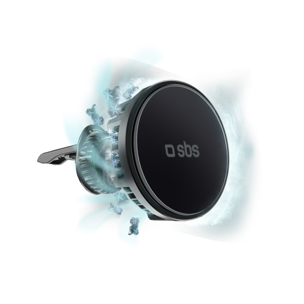 SBS CAR HOLDER MAGNETIC 15W WIRELESS CHARGING QI WITH COOLING FAN SBS CAR HOLDER MAGNETIC 15W WIRELESS CHARGING QI WITH COOLING FAN - Image 1
