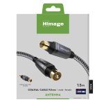 HIMAGE by SBS ANTENNA CABLE CONNECTORS 9.5mm MALE-FEMALE 1.5m 100dB - Image 2