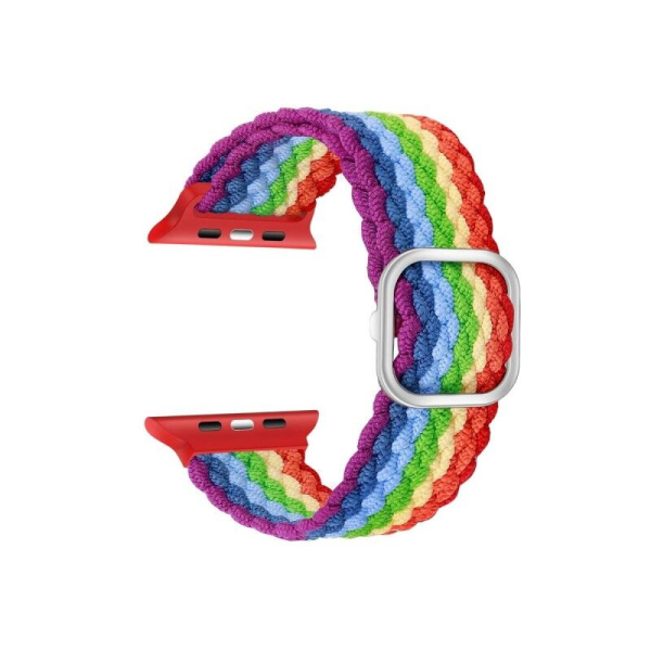 Ksix SMARTWATCH STRAP LOVE FOR APPLE WATCH SERIES 42/44/45/49mm rainbow Ksix SMARTWATCH STRAP LOVE FOR APPLE WATCH SERIES 42/44/45/49mm rainbow - Image 1