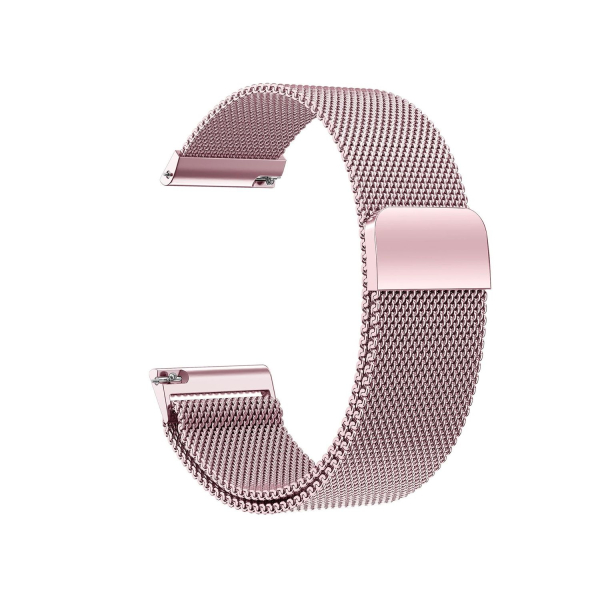 Ksix SMARTWATCH STRAP METAL UNIVERSAL 22mm pink Ksix SMARTWATCH STRAP METAL UNIVERSAL 22mm pink - Image 1
