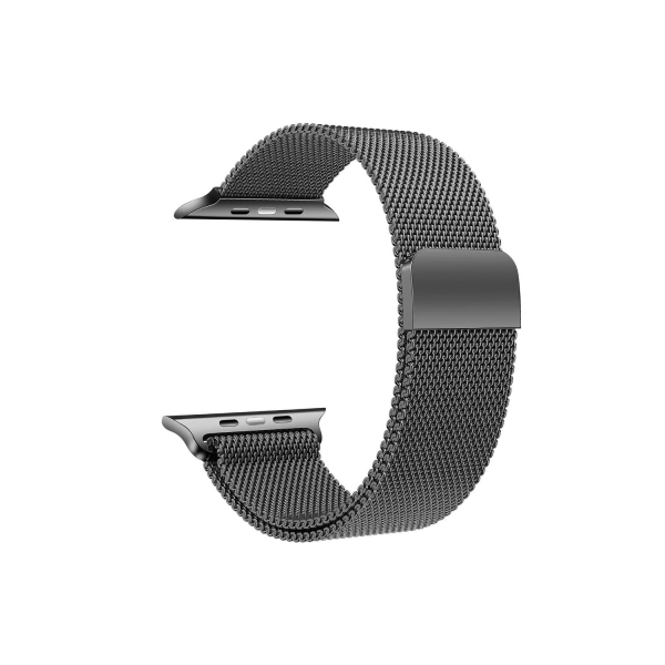Ksix SMARTWATCH STRAP METAL UNIVERSAL 22mm black Ksix SMARTWATCH STRAP METAL UNIVERSAL 22mm black - Image 1