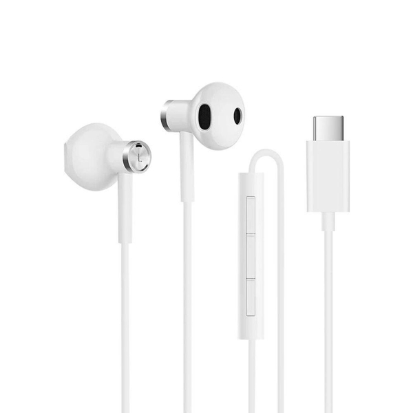 ORIGINAL XIAOMI HANDSFREE EARPHONE TYPE C white ORIGINAL XIAOMI HANDSFREE EARPHONE TYPE C white - Image 1