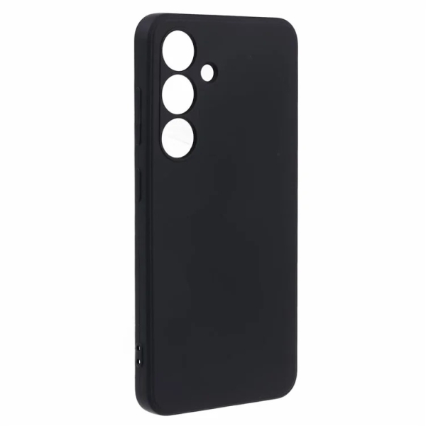 SENSO SOFT TOUCH SAMSUNG S25 black backcover SENSO SOFT TOUCH SAMSUNG S25 black backcover - Image 1