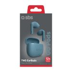 SBS WIRELESS EARPHONES TWS GO PODS petrol - Image 2