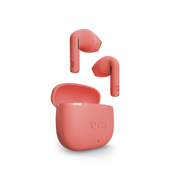 SBS WIRELESS EARPHONES TWS GO PODS red SBS WIRELESS EARPHONES TWS GO PODS red - Image 1