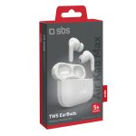 SBS WIRELESS EARPHONES TWS AIR KAB MAX white - Image 2