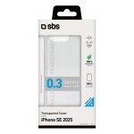 SBS 0.3 SKINNY TPU IPHONE 16E transparent backcover - Image 2