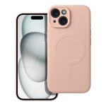 iS TPU SILICONE MAG IPHONE 15 pink backcover
