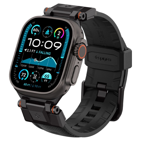 SPIGEN DURRAPRO ARMOR APPLE WATCH 6/7/8/9/SE/ULTRA1 / 2 (44/45/46/49 MM) Black SPIGEN DURRAPRO ARMOR APPLE WATCH 6/7/8/9/SE/ULTRA1 / 2 (44/45/46/49 MM) Black - Image 1