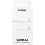 ORIGINAL SAMSUNG DATA CABLE TYPE C TO TYPE C 1m 5A white - Image 2