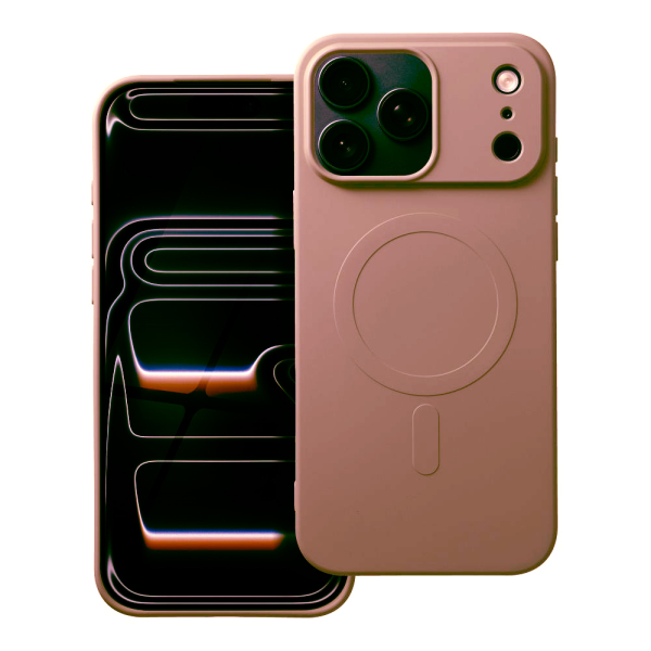 iS TPU SILICONE MAG IPHONE 17 PRO brown backcover iS TPU SILICONE MAG IPHONE 17 PRO brown backcover - Image 1