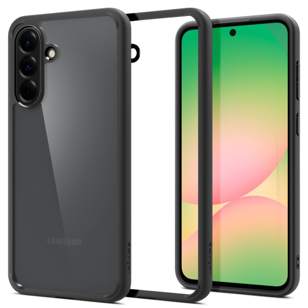 SPIGEN ULTRA HYBRID SAMSUNG A56 5G matte black backcover SPIGEN ULTRA HYBRID SAMSUNG A56 5G matte black backcover - Image 1