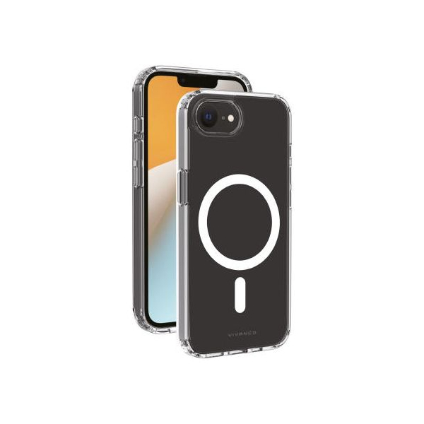 VIVANCO MAG STEADY COVER IPHONE 16E transparent backcover VIVANCO MAG STEADY COVER IPHONE 16E transparent backcover - Image 1