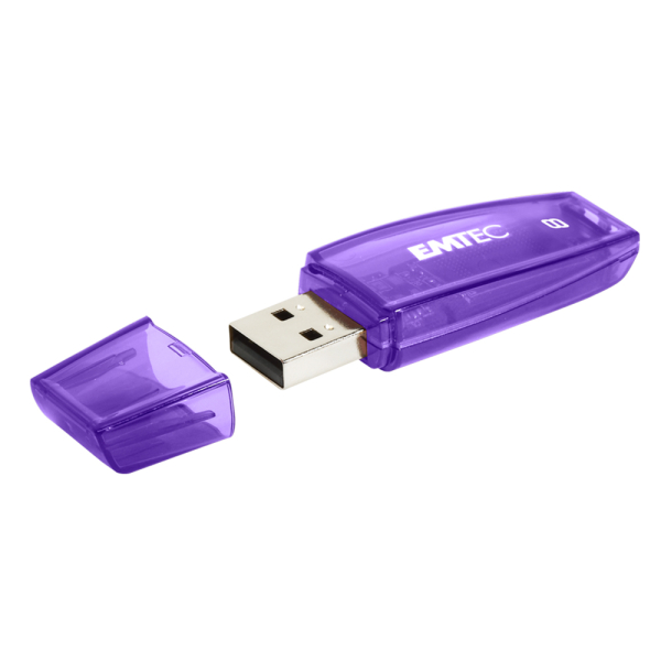ΣΤΙΚΑΚΙ ΜΝΗΜΗΣ EMTEC 8GB USB 2.0 C410 COLOR violet ΣΤΙΚΑΚΙ ΜΝΗΜΗΣ EMTEC 8GB USB 2.0 C410 COLOR violet - Image 1