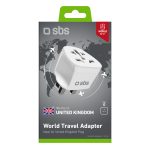 SBS UNIVERSAL WORLD ADAPTER UK PLUG - Image 2