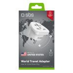 SBS UNIVERSAL WORLD ADAPTER US PLUG - Image 2