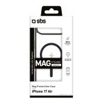 SBS MAG FRAME IPHONE 17 AIR black backcover - Image 2