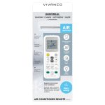 VIVANCO REMOTE CONTROL FOR AIR CONDITION UNIVERSAL black - Image 2