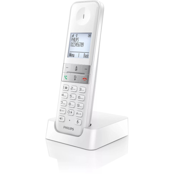 ΑΣΥΡΜΑΤΟ ΤΗΛΕΦΩΝΟ PHILIPS D4701W white ανοιχτή ακρόαση ΑΣΥΡΜΑΤΟ ΤΗΛΕΦΩΝΟ PHILIPS D4701W white ανοιχτή ακρόαση - Image 1