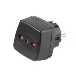 VIVANCO TRAVEL ADAPTER ITALIAN TO SCHUKO plug
