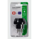 VIVANCO TRAVEL ADAPTER SWISS TO SCHUKO plug - Image 2