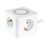 VIVANCO CUBE POWER STRIP WITH 3X SCHUKO SOCKETS + 2X USB + 1X TYPE C 1.4m