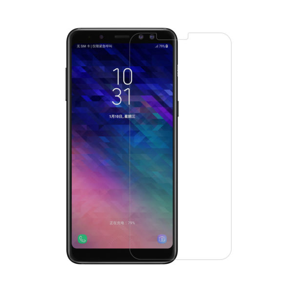 TEMPERED GLASS SAMSUNG A8 PLUS 2018 / A7 2018 TEMPERED GLASS SAMSUNG A8 PLUS 2018 / A7 2018 - Image 1