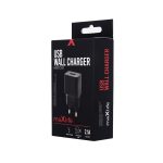 MAXLIFE TRAVEL FAST CHARGER 2.1A black - Image 2