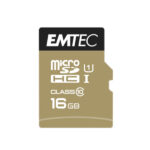 Memory Card microSD EMTEC UHS-I U1 ELITE GOLD 16GB CLASS 10