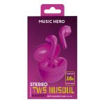SBS MUSIC HERO WIRELESS EARPHONES TWS NUSOUL purple - Image 2