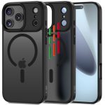 TECH-PROTECT MAGMAT XT 4-SET MAGSAFE CASE IPHONE 17 PRO MAX matte black backcover