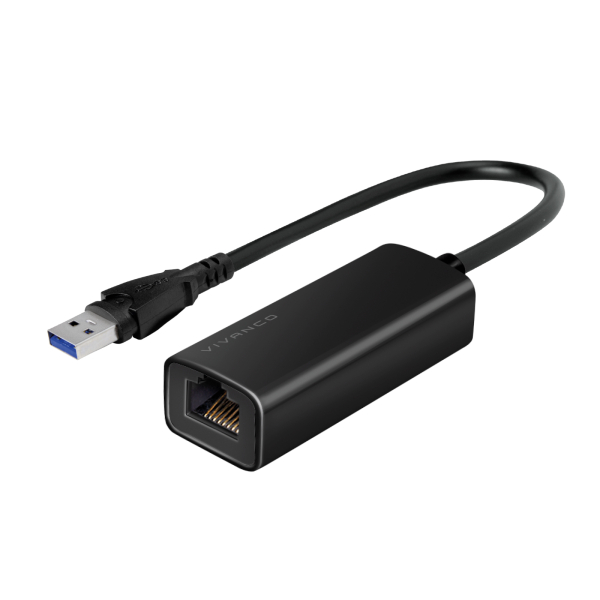 VIVANCO ADAPTER USB 3.0 TO LAN ETHERNET 0.1m VIVANCO ADAPTER USB 3.0 TO LAN ETHERNET 0.1m - Image 1