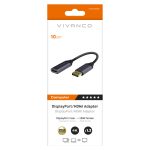VIVANCO ADAPTER DISPLAYPORT TO HDMI 0.1m - Image 2