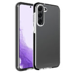 VIVANCO ROCK SOLID COVER CASE SAMSUNG S23 transparent black backcover