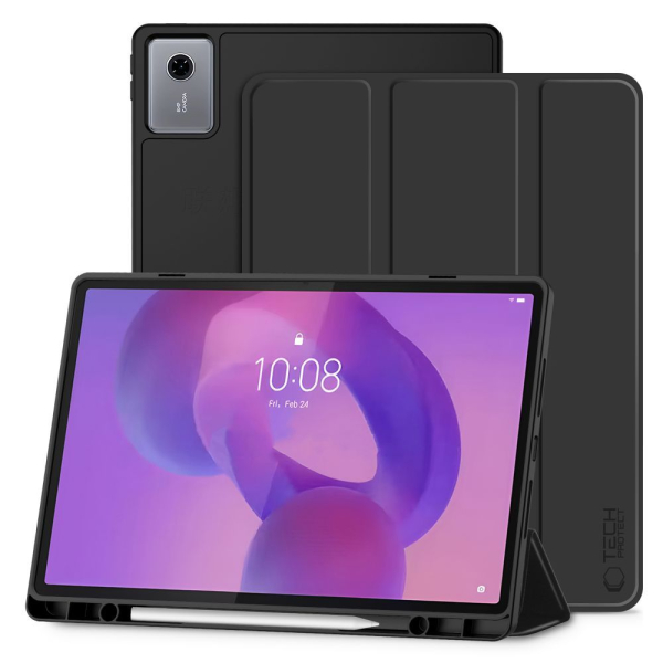 TECH-PROTECT SC PEN CASE LENOVO TAB PLUS 12.1 black TECH-PROTECT SC PEN CASE LENOVO TAB PLUS 12.1 black - Image 1